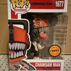 Funko Pop! Animation Chainsaw Man Bloody Chase Figure 1677 **IN HAND**